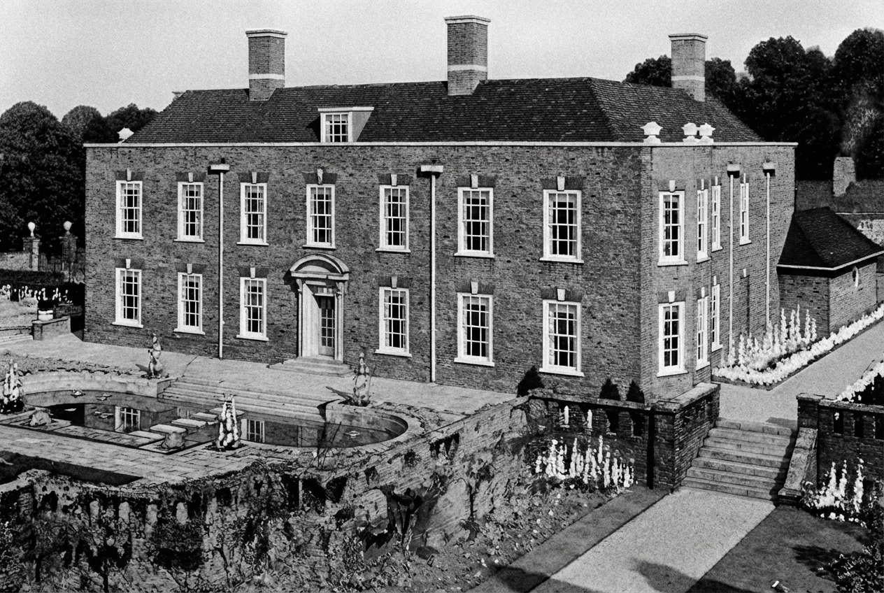 Hoblands (formerly Woodheath), rebuilt in Georgian style in 1926