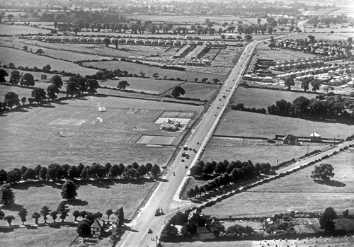 Kemnal Lodge and Sidcup Road, early 1900s