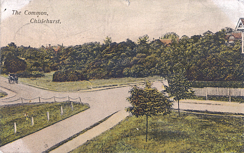 Kemnal Road from Royal Parade, early 1900s