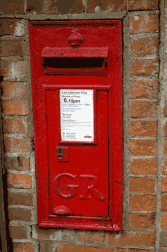 Historic postbox on Kemnal Road
